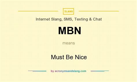 mbn slang meaning|mbn urban dictionary.